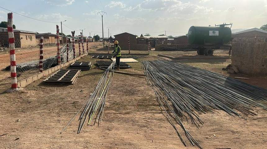 Préfabrication des armatures sur base chantier